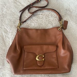 Coach Tabby Hobo Saddle Handbag EUC